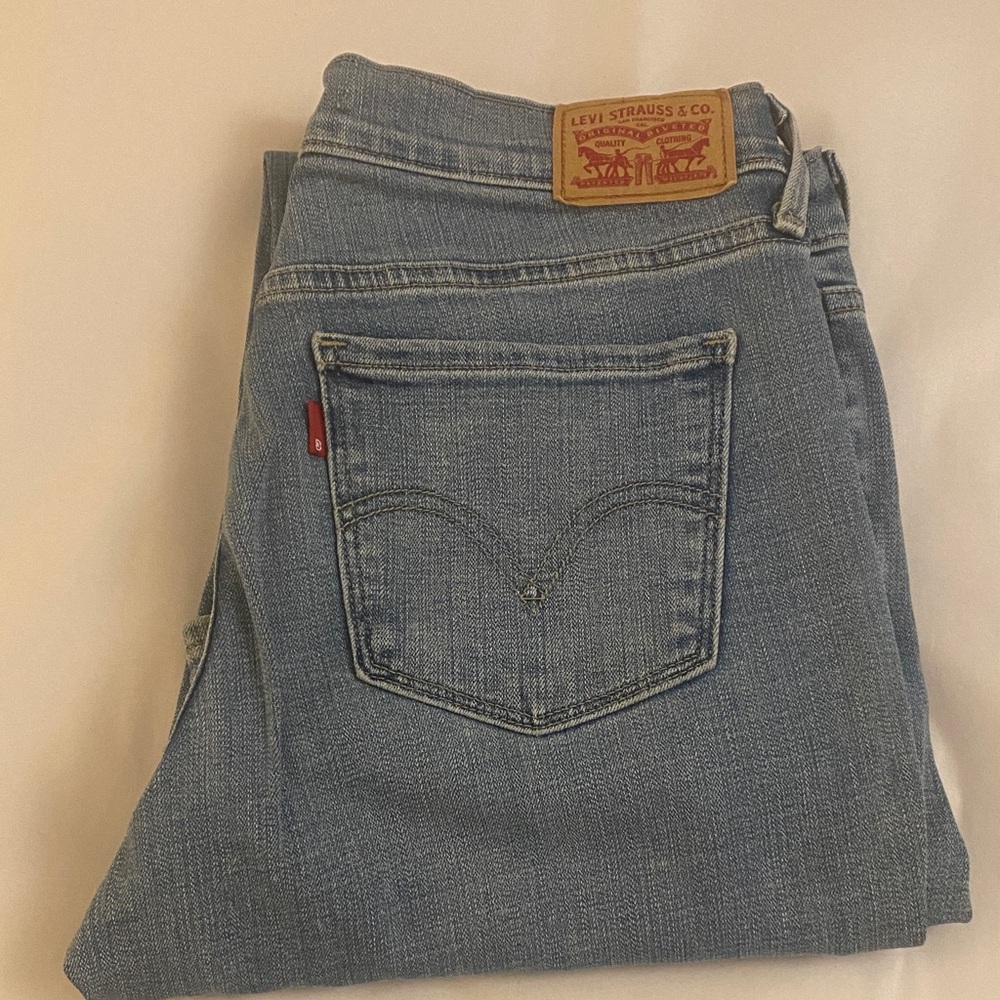 Levi's Classic Blue 505 Straight Jeans